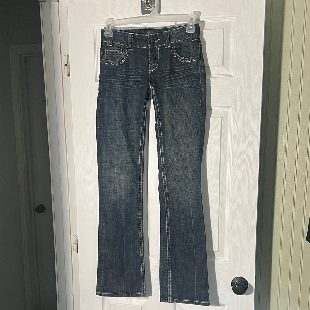 Rock & Roll Cowgirl Indigo Boot Cut Jeans